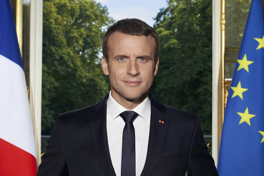 フランスのマクロン大統領