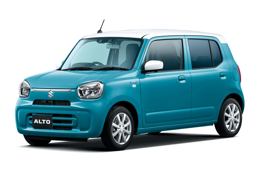 アルト　足車などに！低走行！ スズキ 9代目の新型軽乗用車「アルト」がデビュー トップの燃費を達成