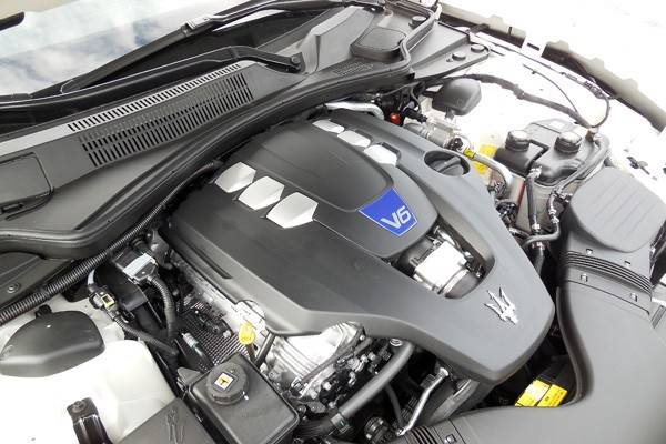ギブリSの3.0L・V6は最高出力410psのハイパワーバージョン