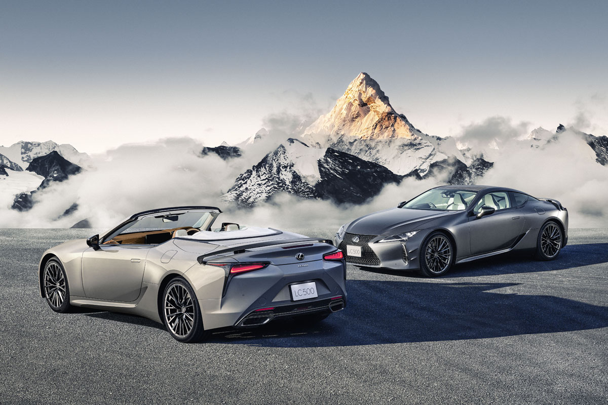 レクサス】LC500が一部改良 固定式リアウイング装備の特別仕様車