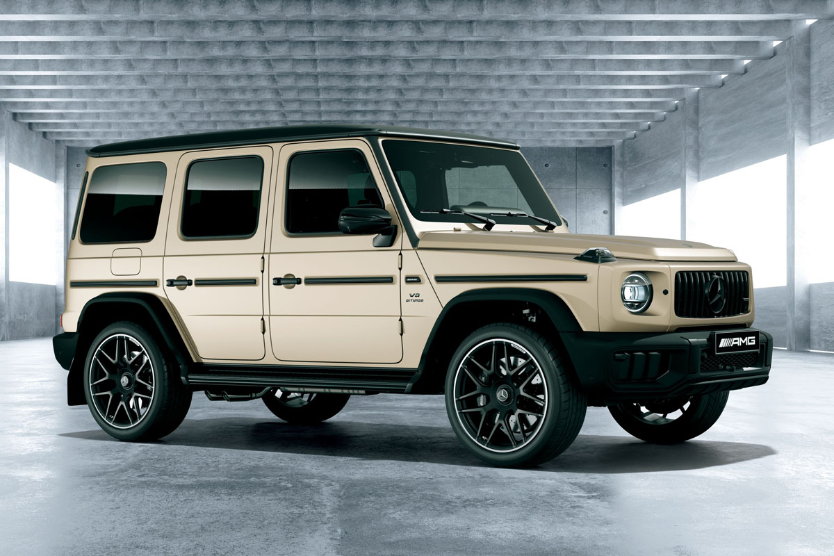 メルセデス・ベンツ】「AMG G63」ベースで限定200台 黒のアクセントが
