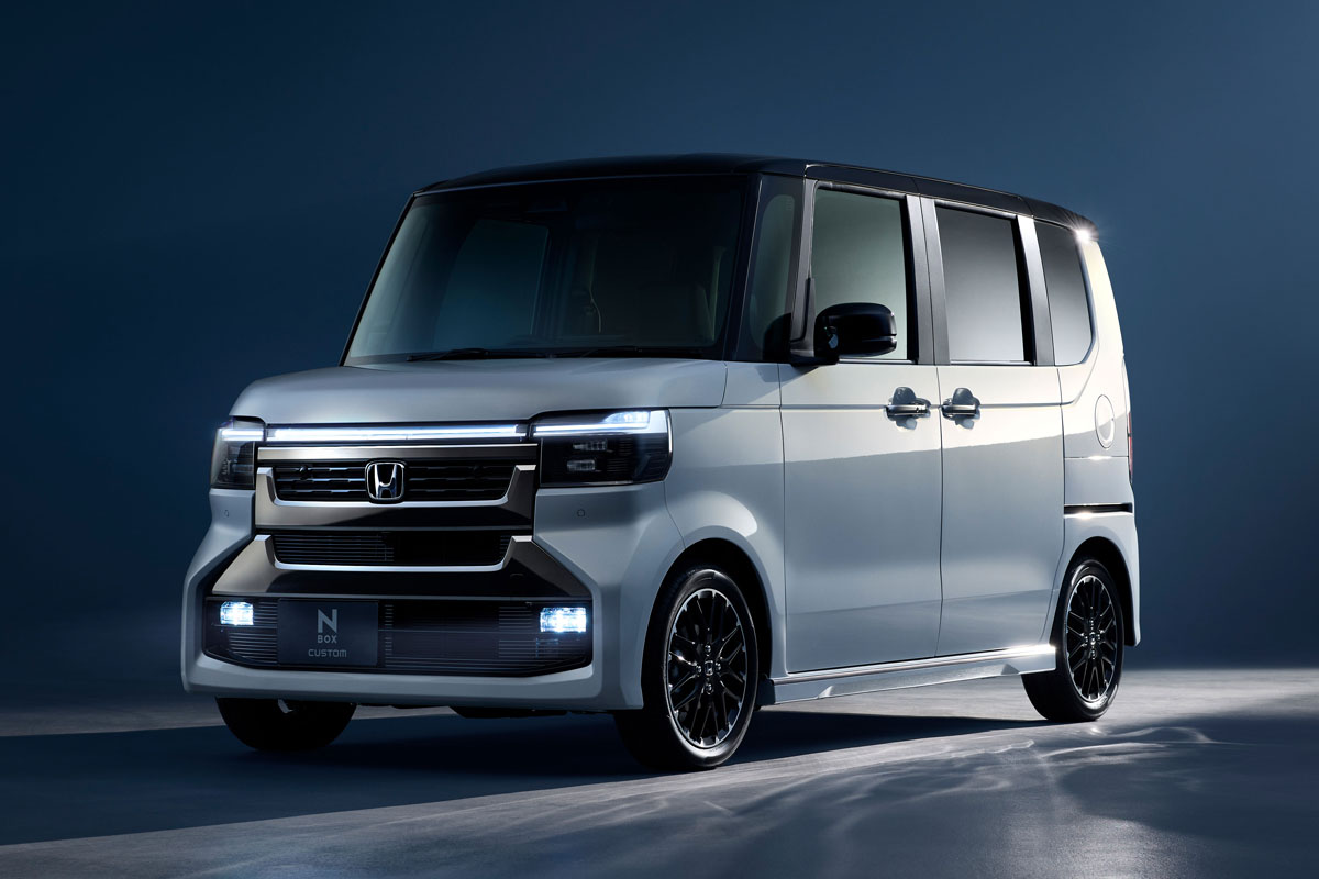 ホンダ】「N-BOX」マイナーチェンジ CUSTOM刷新と「JOY BLACK STYLE