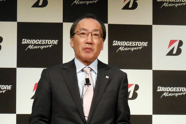 タイヤ製品開発・モータースポーツ技術担当執行役員・市川良彦氏