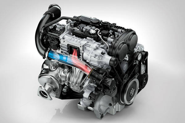 Drive-E 4 cylinder Petrol Engine - T6 Rear
