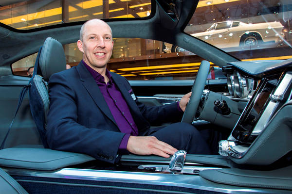 Robin Page, Head of Interior Design, Volvo Cars