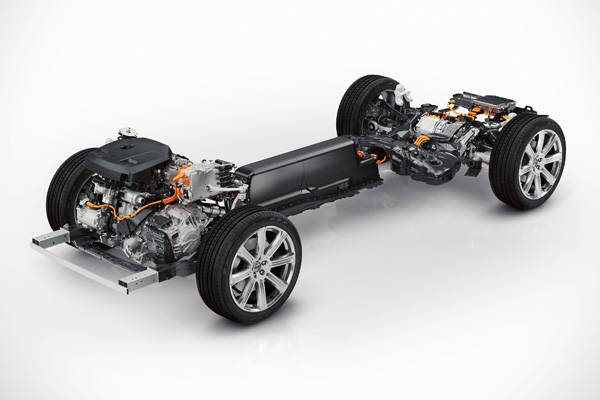 The all-new Volvo XC90 Twin Engine powertrain