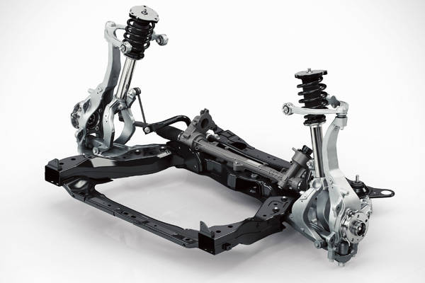 The all-new Volvo XC90 - Front suspension