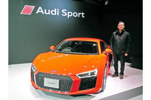 新型R8の発表会ではAudi Sportの展開についても説明があった