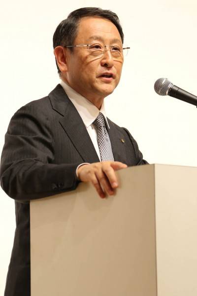 トヨタ　豊田章男社長