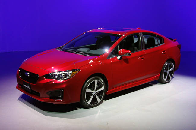 2.0L自然吸気エンジンを搭載した新型インプレッサ･セダン SPORT(北米仕様）