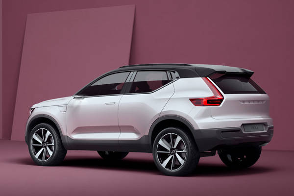 Volvo Concept 40.1 rear three-quarters