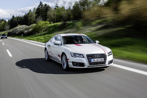 A7をベースにした自動運転テストカー「ジャック」