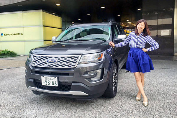 エクスプローラー最後の試乗です