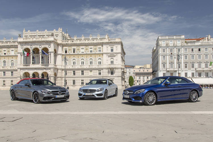 Mercedes-Benz C-Klasse Cabriolet (A205), Press Test Drive Trieste 2016