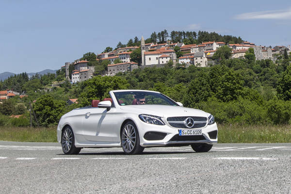 Mercedes-Benz C-Klasse Cabriolet (A205), Press Test Drive Trieste 2016
