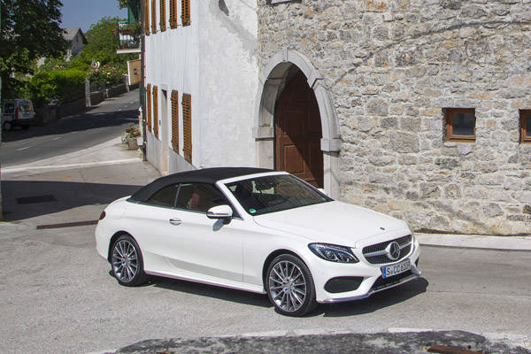 Mercedes-Benz C-Klasse Cabriolet (A205), Press Test Drive Trieste 2016