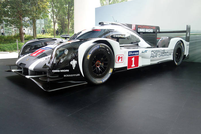 WECのLMP1マシン、ポルシェ919ハイブリッドも展示