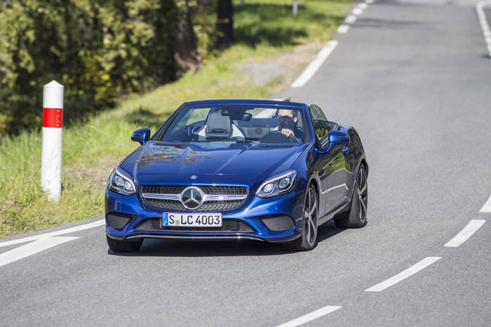 Das neue S-Class Cabriolet und der neue SLC, Côte d'Azur 2016,