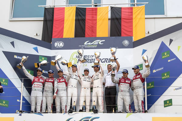 Podium WEC 6 Hours of Nurburgring - Nurburgring - Nurburg - Germany
