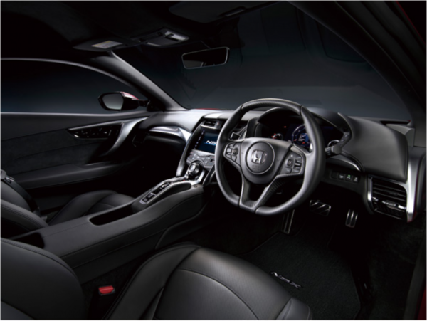 新型NSX インテリア