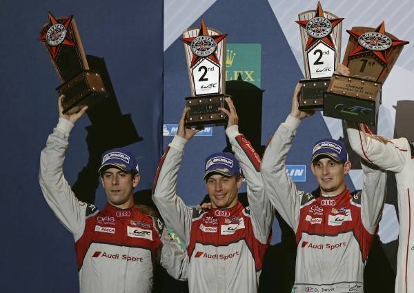 Lucas di Grassi, Loïc Duval, Oliver Jarvis