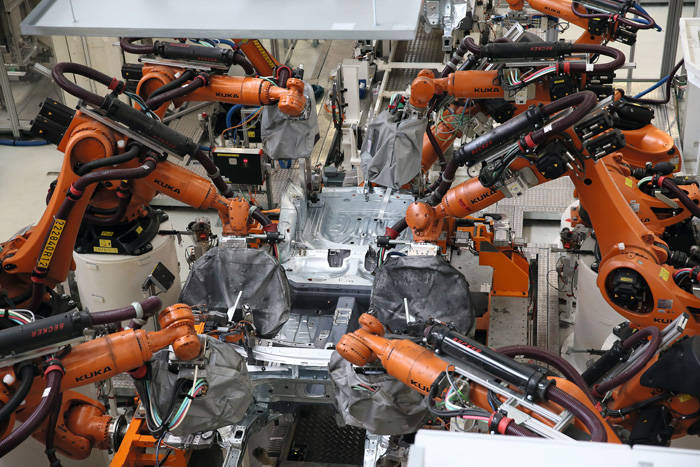 Volkswagen Werk Wolfsburg/Golffertigung, Karosseriebau