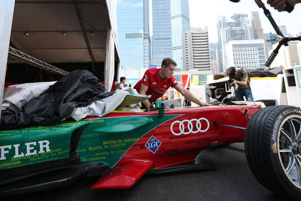 FIA Formula E, race 1 Hongkong