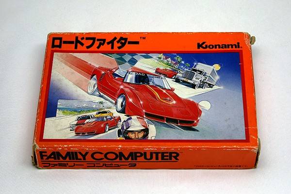 オレンジ色の懐かしいコナミのパッケージにアメリカンテイストのイラストが映える 