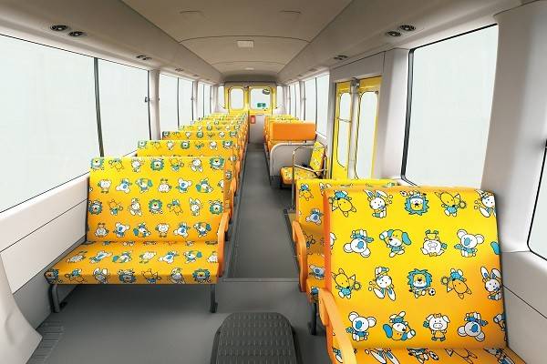 幼児専用車、標準ボディ・大人3人乗り＋幼児39人乗り