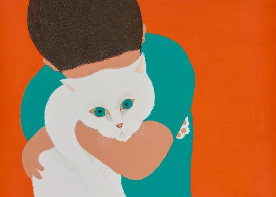 絵本の部大賞作品「ギュッ」より