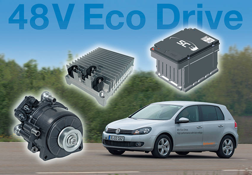 Continenttal 48 V Eco Drive VW Golf Foto: altrofoto.de