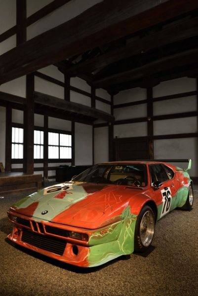 アンディ・ウォーホル氏によるBMW ART CAR。世界に1台だけのモデルだ