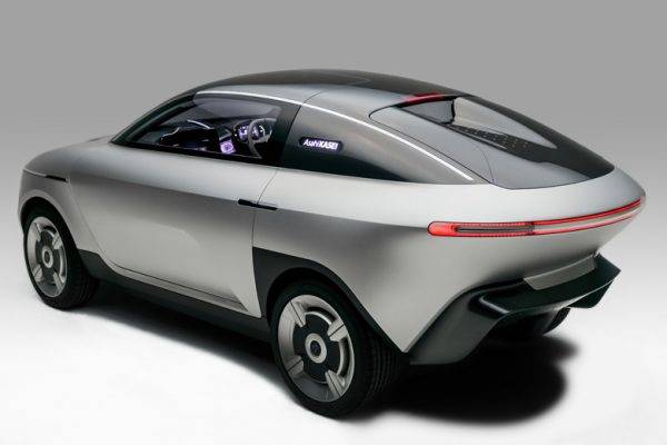旭化成 EVコンセプトカー AKXY（アクシー）リヤビュー