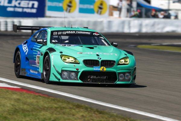 総合8位に入ったファルケンBMW M6 GT3
