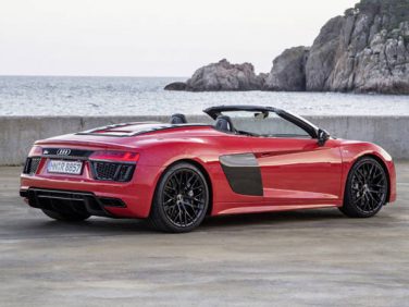 アウディ フラッグシップ・スポーツモデル「R8」にスパイダーの発売を開始