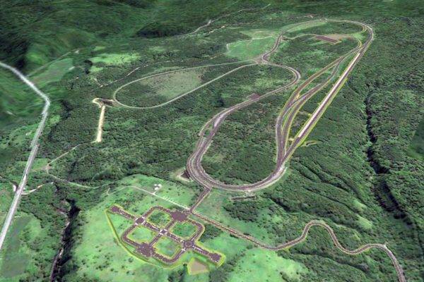 新設されるテストコース（予想図）