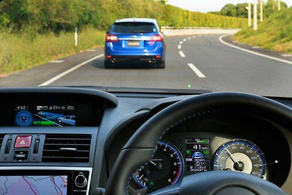 スバル 「アイサイトver3」がさらに進化 全車速追従機能は、渋滞時でも完全追従