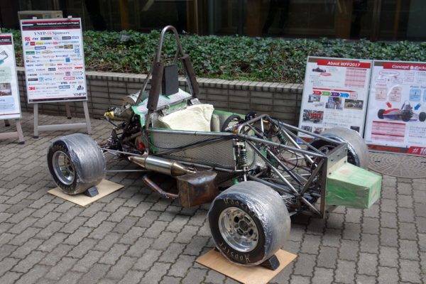 茨木大学チームはハスクバーナ単気筒エンジンを搭載