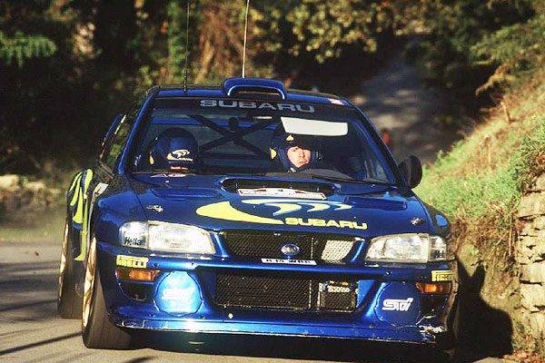 スバル　インプレッサ555WRC　98年型