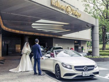 メルセデス・ベンツ ヒルトン東京と「ウエディング」でコラボレーション