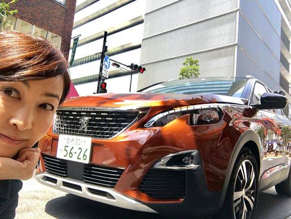 吉田由美　試乗　プジョー3008