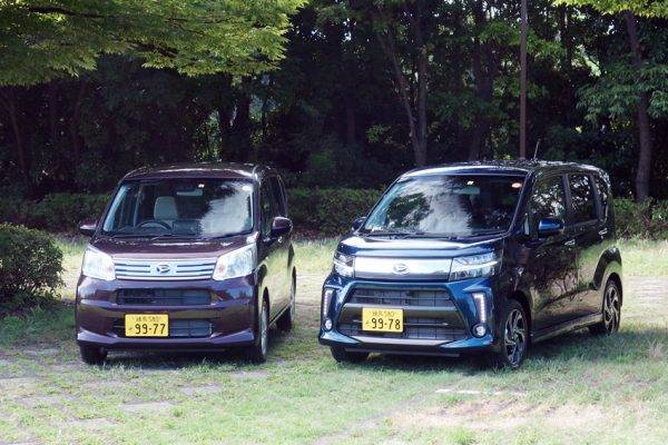 ダイハツ　ムーヴ　ムーヴ・カスタム　マイナーチェンジ