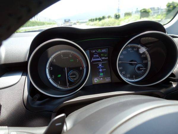 スズキ　スイフトハイブリッド　メーター