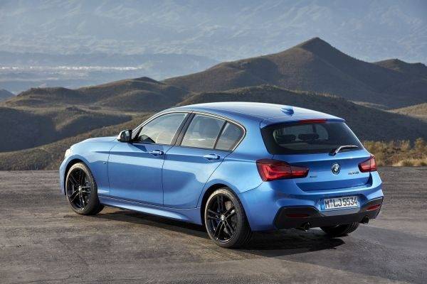 BMW　1シリーズ　マイナーチェンジ　M140i　リヤイメージ