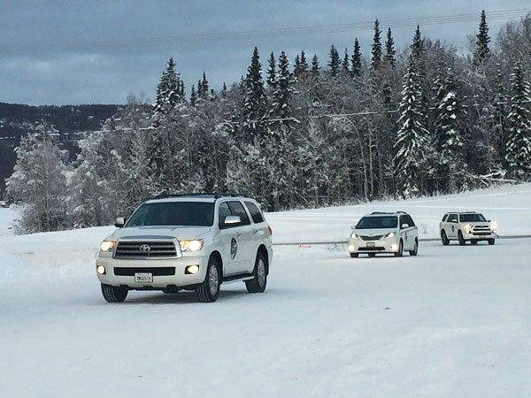 トヨタ 大陸走破プロジェクト 2015年の北米走破風景 アラスカ