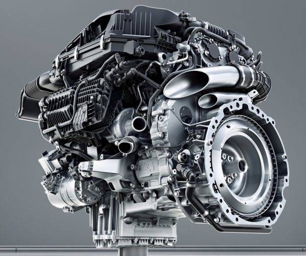 メルセデス・ベンツ　Sクラス　直列6気筒3.0L　ターボ　電動スーパーチャージャー