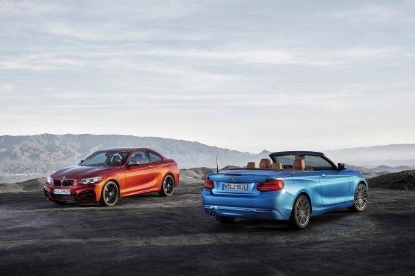 BMW　2シリーズをマイナーチェンジ　2シリーズクーペと2シリーズカブリオレ