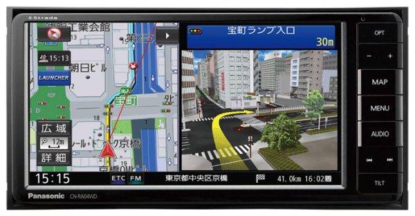 パナソニック　SDカーナビステーション　ストラーダ　CN-RA04WD