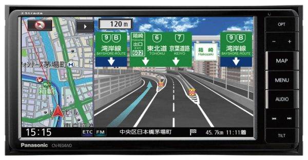 パナソニック　SDカーナビステーション　ストラーダ　CN-RE04WD