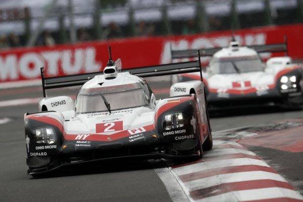 世界耐久選手権（WEC)第5戦「メキシコ6時間レース」　ポールポジションを獲得したポルシェハイブリッド＃2